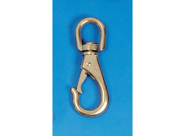 CAL Karabinkrok m/ svivel  Nr.1 Syrefast - 20x85 mm 